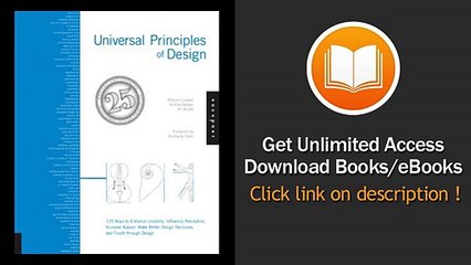 Universal Principles of Design Revised and UpdatedPDF