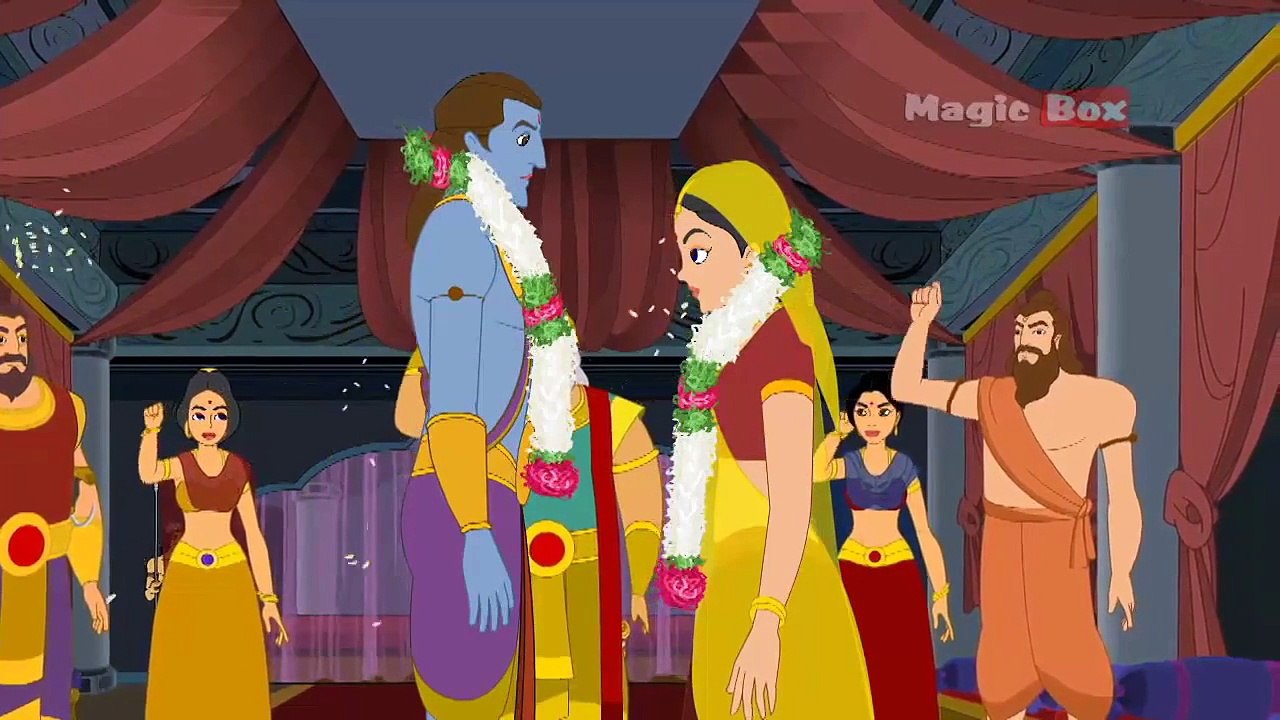 Rama Weds Sita Ramayanam In Hindi Animation/Cartoon Stories For
