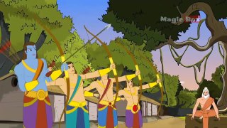 Rama And Vishvamitra - Ramayanam In Hindi - Animation/Cartoon Stories For Children