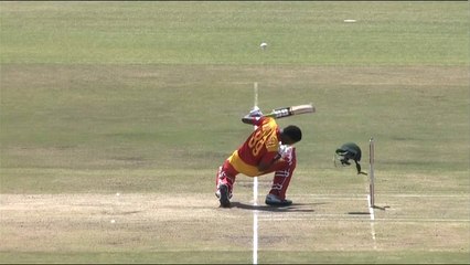 Powerful Bouncer of Irfan Removes the Helmet of Chibhabha