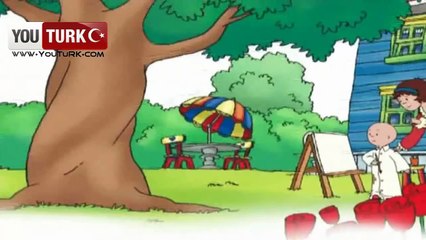 Caillou Türkce Ressam Caillou