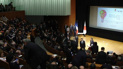 France launches Japan joint innovation year with robots
