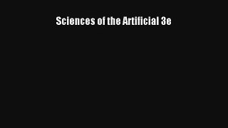 Sciences of the Artificial 3e Read Download Free