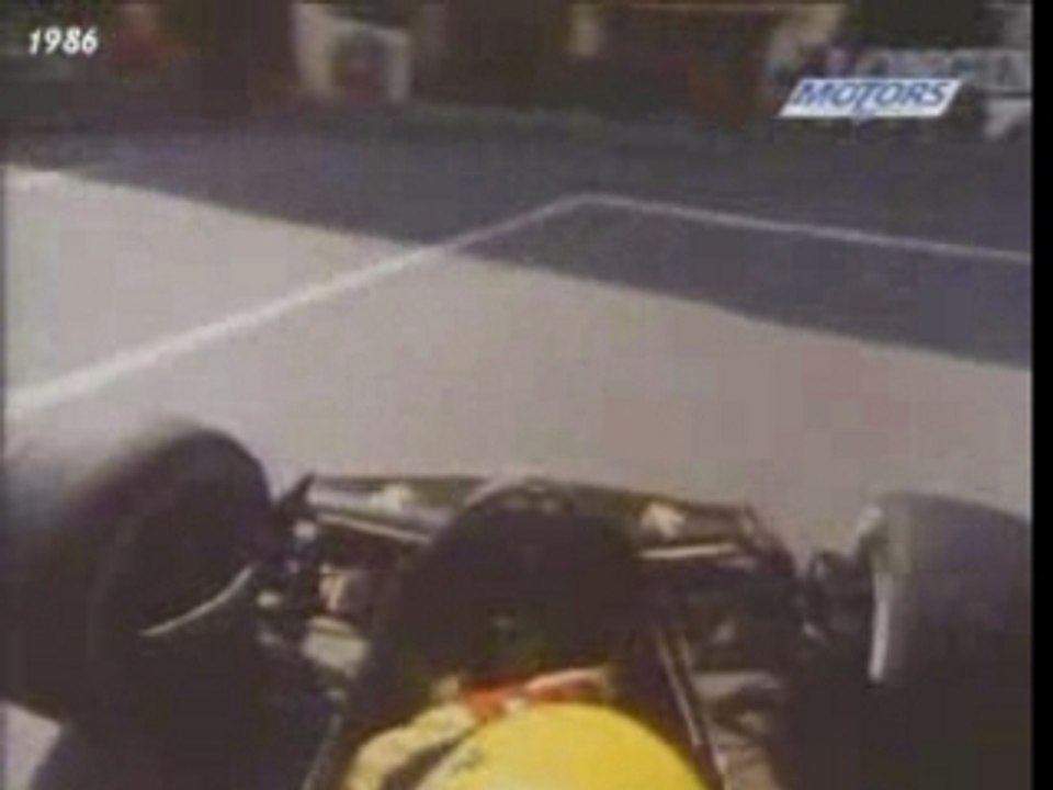Ayrton Senna - onboard qualif Monaco 86