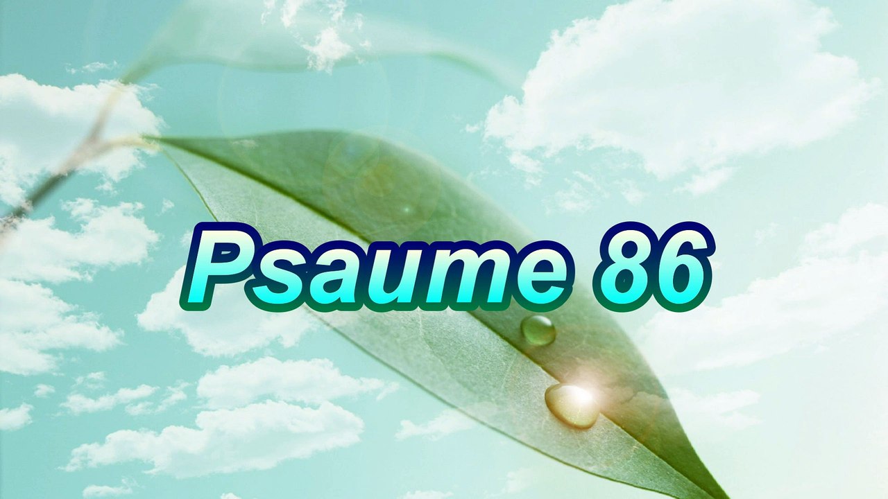 Psaume 86