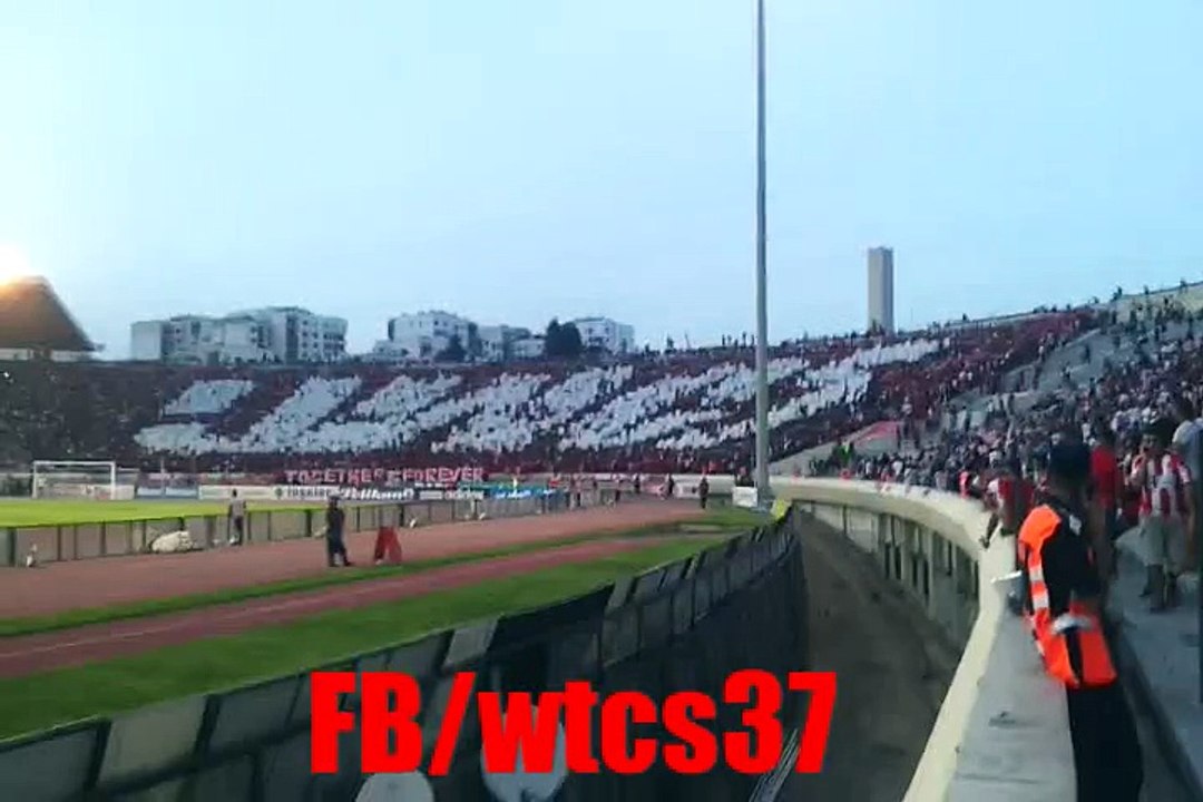 الوداد البيضاوي vs الدفاع الجديدي WAC vs dhj tifo fantastique