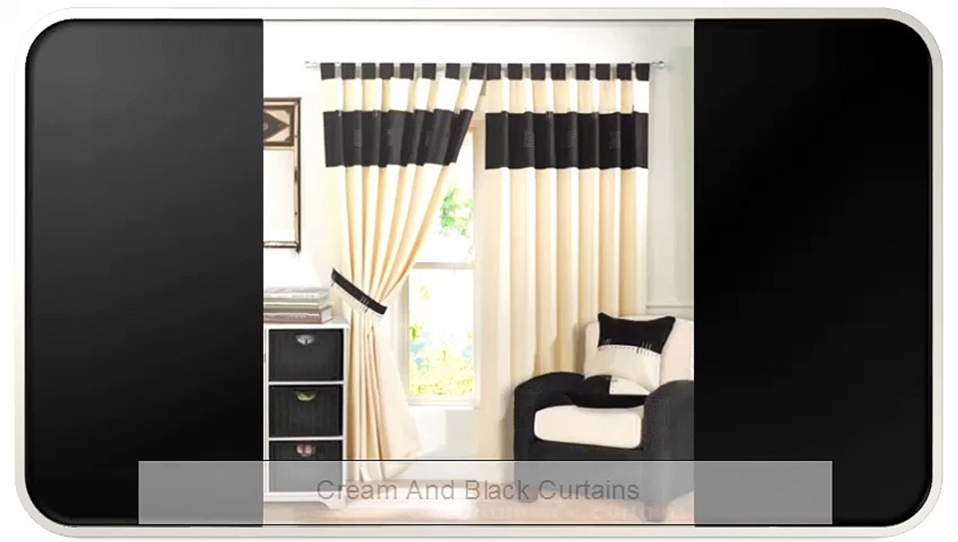Cream And Black Curtains Video Dailymotion Cream And Black Curtains Video Dailymotion