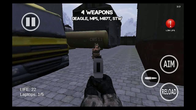 GUERRA - Juego de Disparos 3D Para Android