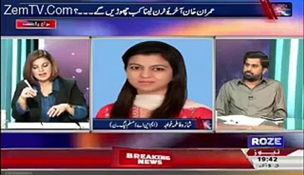 What Anchor said about Imran Khan that made Fayyaz-ul-Hassan Chohan Angry -- - Video Dailymotion