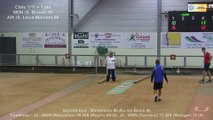 Premier tir de précision, Montélimar contre Aix-les-Bains, Club Elite Masculin J1, Sport Boules, saison 2015 / 2016