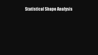 AudioBook Statistical Shape Analysis Download