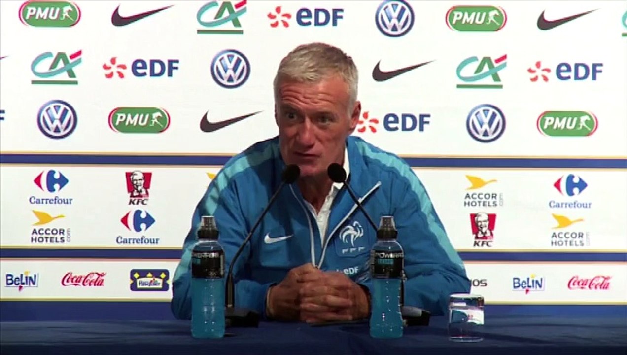 D. Deschamps: "Anthony Martial a un potentiel très intéressant"