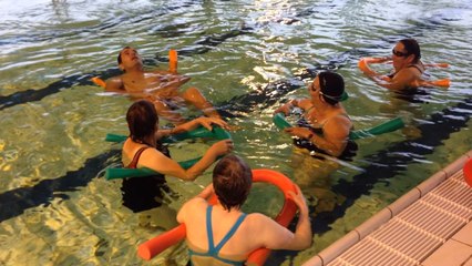Cours pour aquaphobes au centre aquatique
