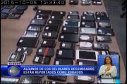 Decomisan más de 200 celulares en Babahoyo, provincia de Los Ríos