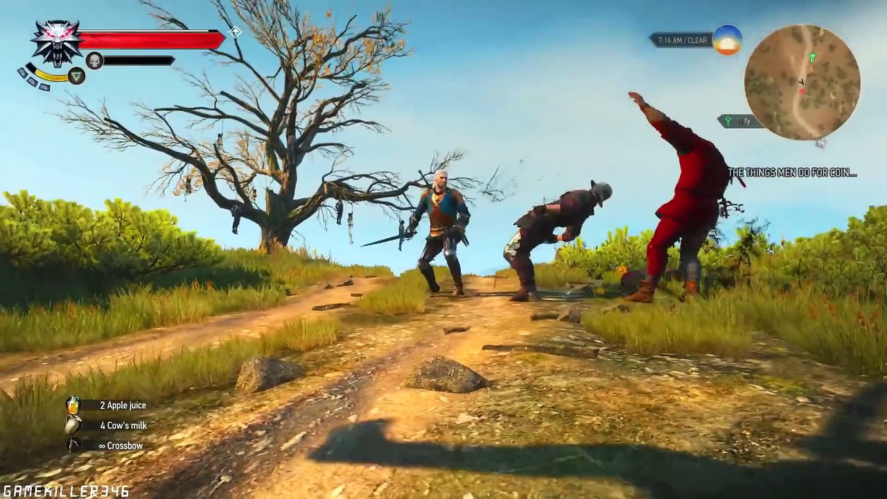 The Witcher 3 - New Finishing Moves DLC, Brutal Executions & Sword Kills