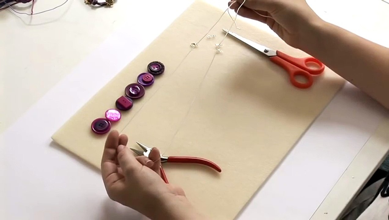 How To Do Button Jewellery