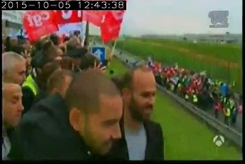 Air France despide a miles de empleados en medio de agresiones