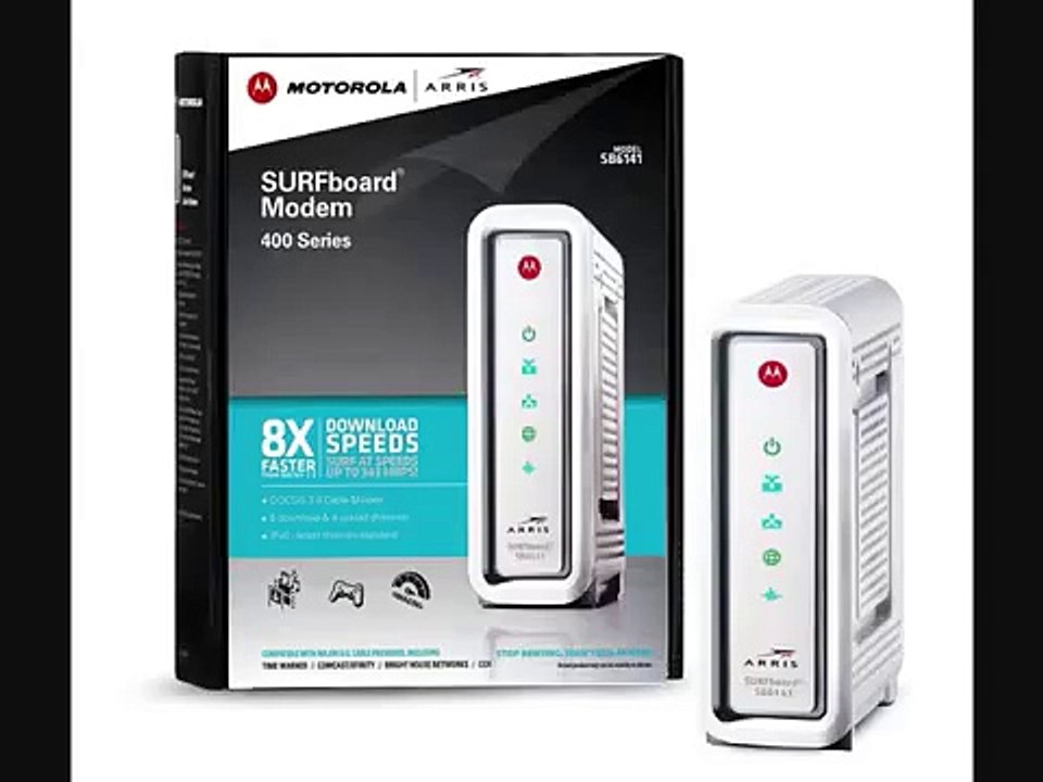 Motorola SURFboard SB6141 DOCSIS 3.0 Cable Modem: Overview & Unboxing