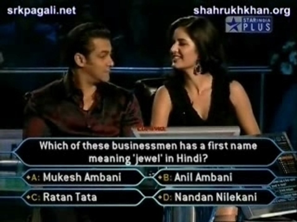 SALMAN KHAN -  KBC 3 -  The Best Moments