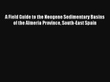 A Field Guide to the Neogene Sedimentary Basins of the Almeria Province South-East Spain Read