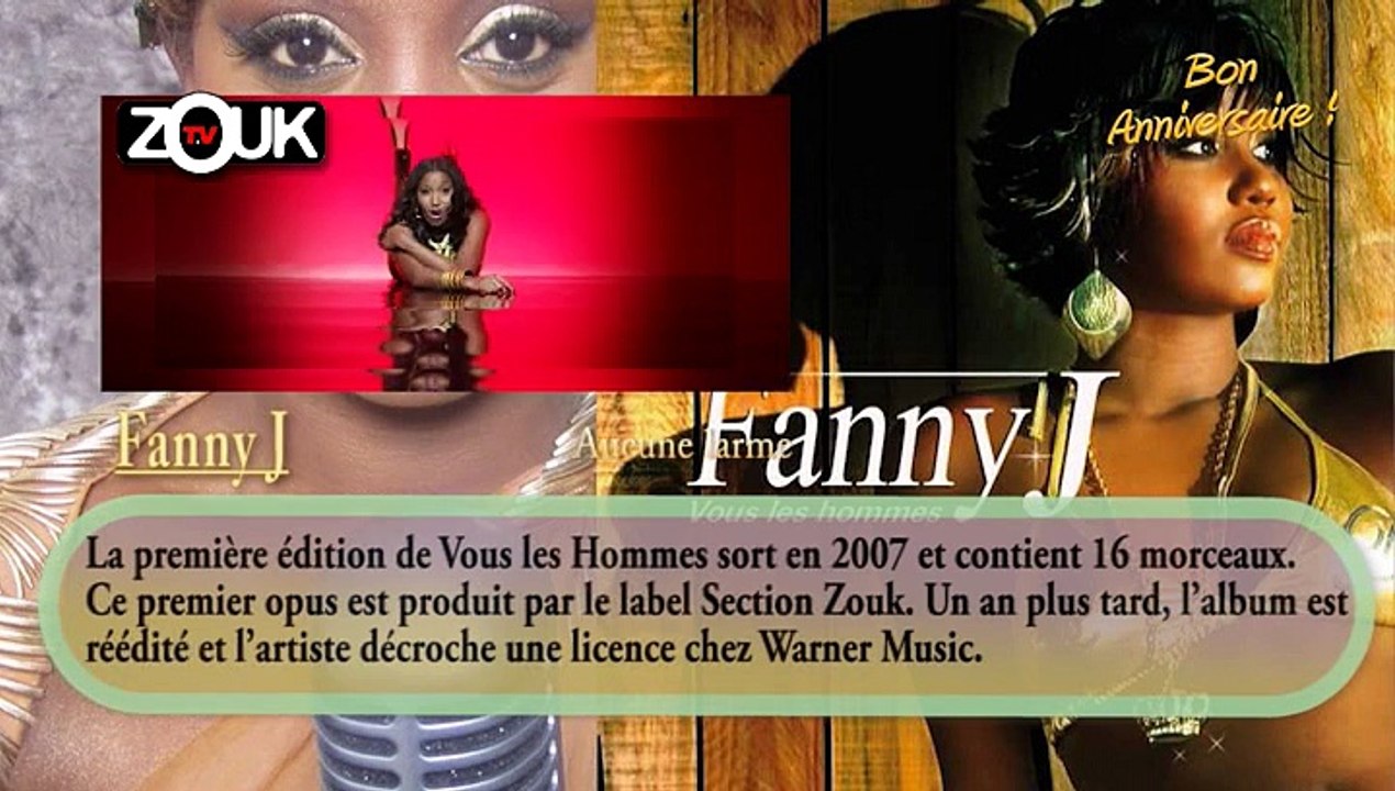 Joyeux Anniversaire Fanny J Video Dailymotion