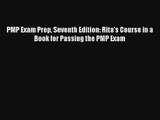 PMP Exam Prep Seventh Edition: Rita's Course in a Book for Passing the PMP Exam Book Download
