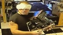 'Maxi-Pad Bandit' caught after feminine hygiene product disguise fails