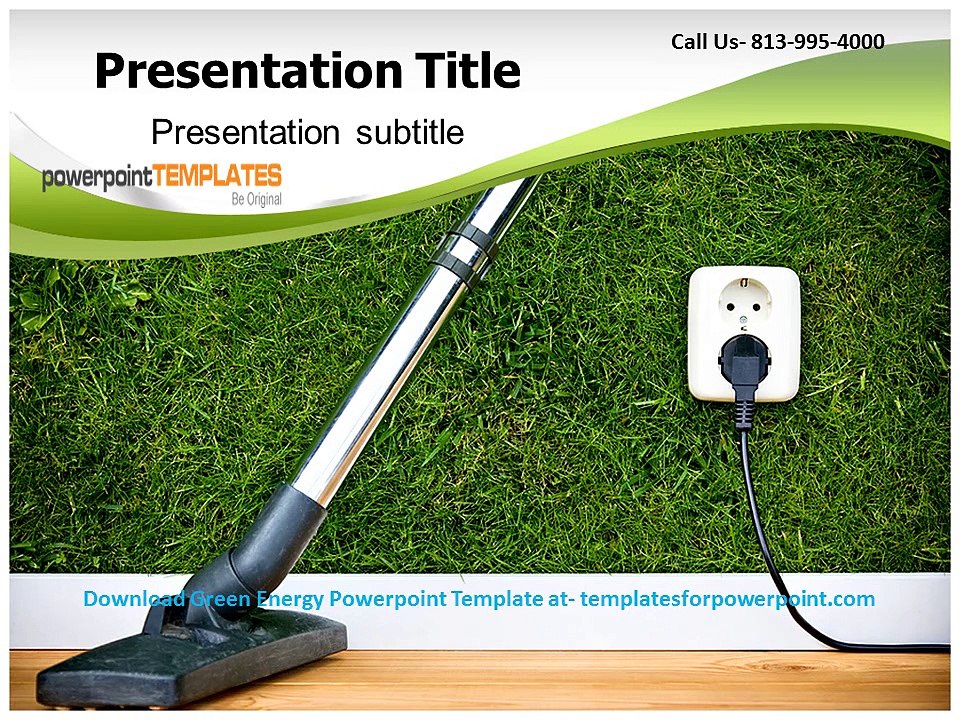 Green Energy Powerpoint Template
