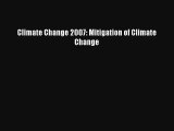 AudioBook Climate Change 2007: Mitigation of Climate Change Online