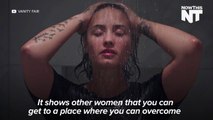 Demi Lovato Posed Nude & Without Makeup To Promote Positive Body Image