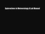 AudioBook Explorations in Meteorology: A Lab Manual Download