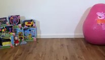 Peppa Pig Giant Egg Surprise   Peppa Pig Toys   Giant Surprise Eggs Unboxing   Kinder Surp