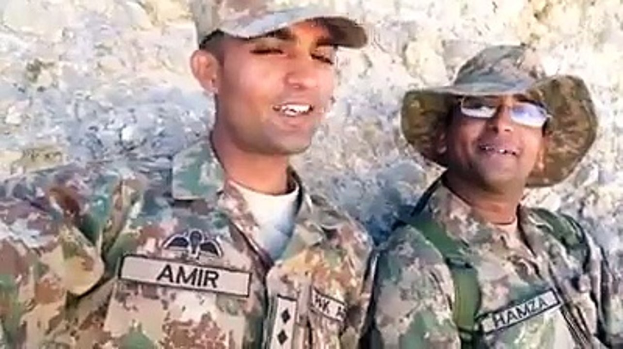 A message from two young bloods and sons of soil for those who says Army enjoys alot and Eat away 80% of the total budget