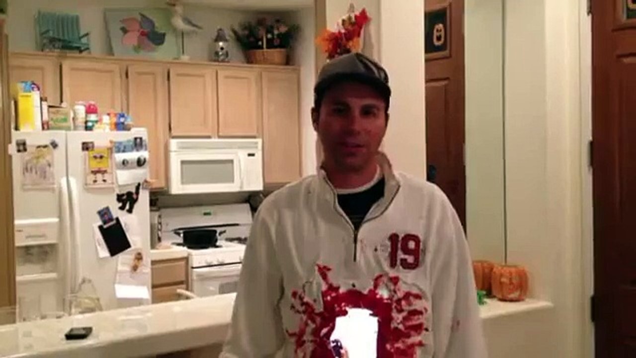 iPad2 Halloween Costume- Gaping hole in torso
