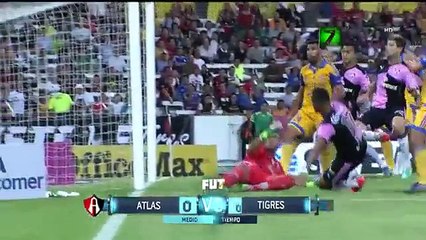 Atlas vs Tigres 0-1 GOL y RESUMEN Liga MX 2015 HD