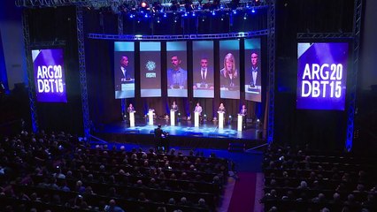 Primeiro debate presidencial na Argentina