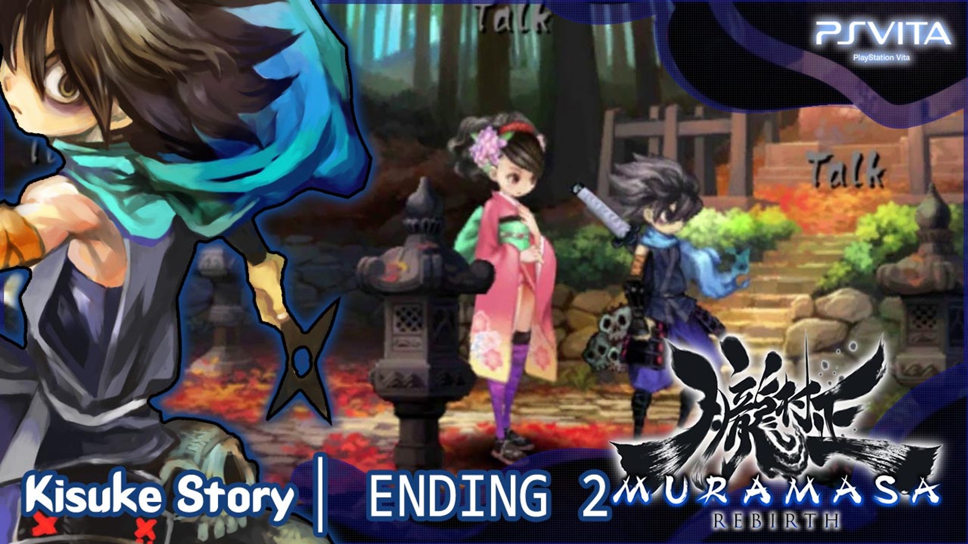Muramasa Rebirth Ps Vita Kisuke Story Boss Momohime Ending 2 Video Dailymotion