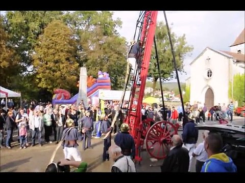 Manoeuvre 1900 à DROM pour les 150 ans du Corps de Sapeurs Pompiers