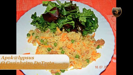 Arroz de Carne Picada com Legumes