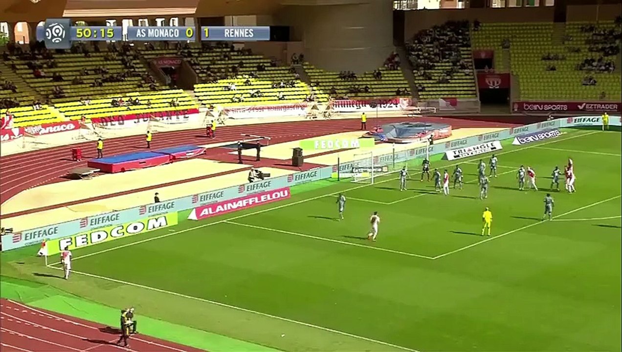 Monaco 1 – 1 Rennes (Ligue 1) Highlights Soccer October 4,2015