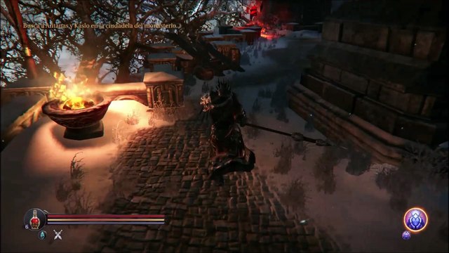 Lords of the fallen,gameplay español parte 6, Buscando a Antanas y Kaslo en la ciudadela del monasterio