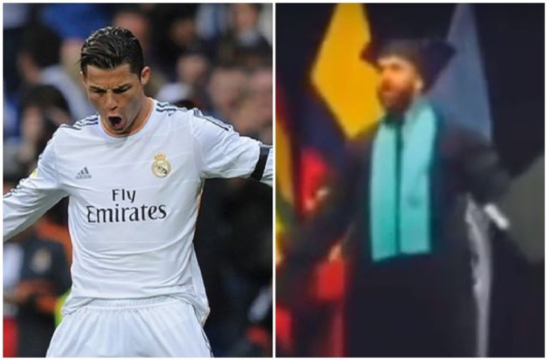 Se graduó y lo celebró al estilo Cristiano Ronaldo