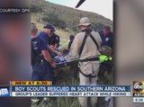 Boy Scouts rescued in southern Arizona