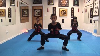 Tiger Form Part 1 - Kung Fu Kids - Oct 5 2015