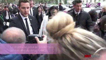 Exclu Vidéo : Conchita Wurst : la diva barbue fait sensation au défilé Akris !