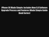 iPhone 3G Made Simple: Includes New 3.0 Software Upgrade Process and Features (Made Simple