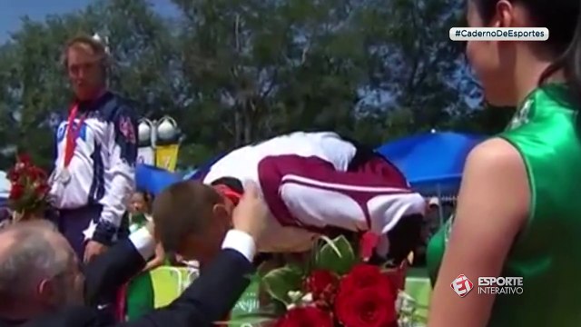 Hat-trick? Letão bicampeão olímpico do BMX revela planos para Rio 2016