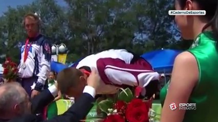 Hat-trick? Letão bicampeão olímpico do BMX revela planos para Rio 2016