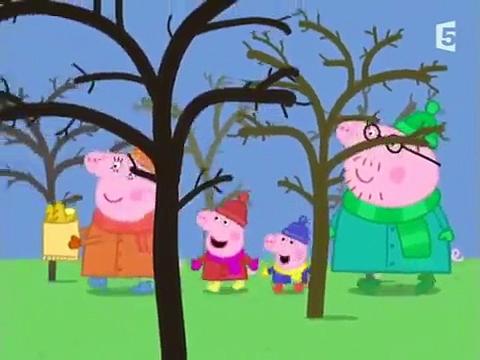 Peppa pig français Une froide journée dhiver