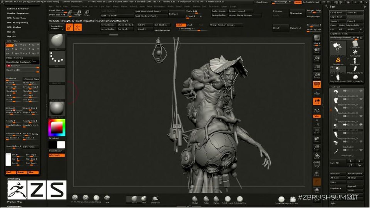 ZBrush SUMMIT 2015 Presentation by Joe Peterson